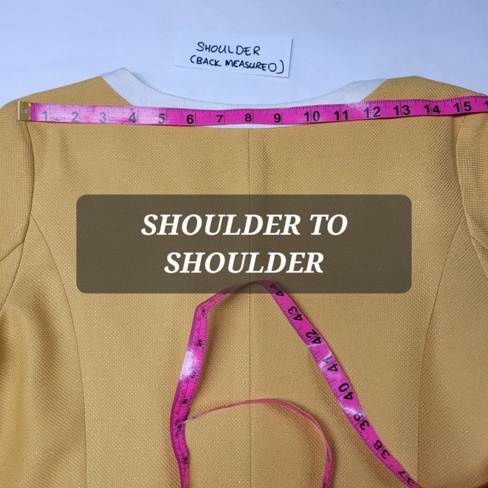 Yellow Short Jacket Blazer - Picture 6 of 9